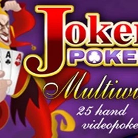 25H Joker Poker (Espresso) slot logo by Espresso Games at Hercules Casino