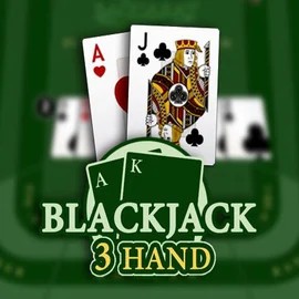 Blackjack 3H (Habanero) slot visual from Habanero available on herculescasino.eu.com