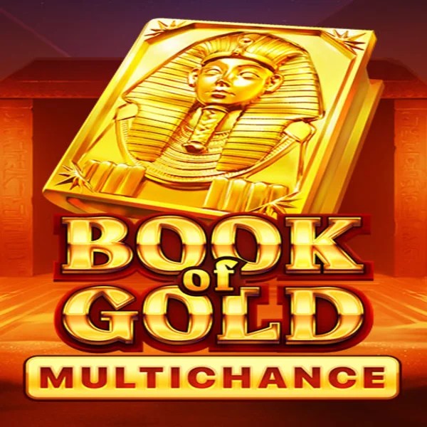 Book of Gold Multichance online game logo by Playson on herculescasino.eu.com