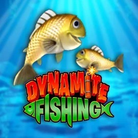 Dynamite Fishing logo by Inspired Gaming at Hercules Casino