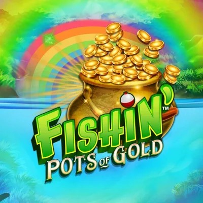 Slots logo of Fishin Pots Of Gold from Gameburger Studios at Hercules Casino