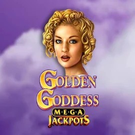 Jackpots logo of Golden Goddess Megajackpots from IGT at Hercules Casino