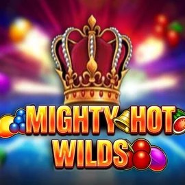 Mighty Hot Wilds online game logo by Inspired Gaming on herculescasino.eu.com
