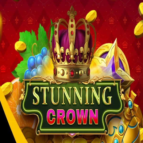 Official Slots logo: Stunning Crown by BF Games at Hercules Casino